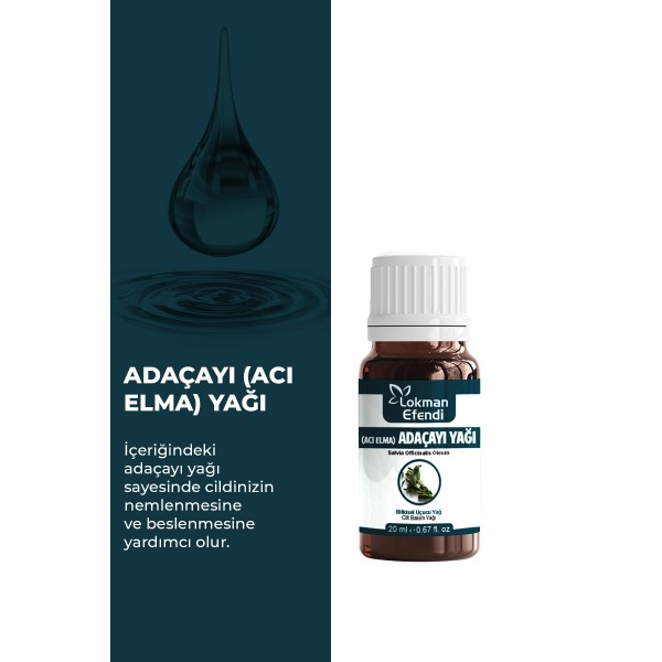 LOKMAN EFENDİ ADAÇAYI YAĞI 20 CC