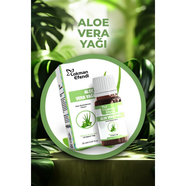 LOKMAN EFENDİ ALOE VERA YAĞI 20 CC LOKMAN EFENDİ ALOE VERA YAĞI 20 CC