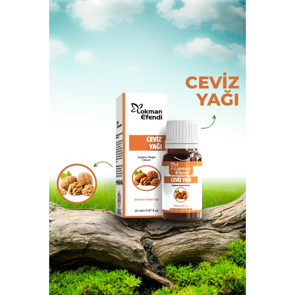 LOKMAN EFENDİ CEVİZ YAĞI 20 CC