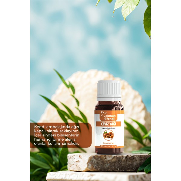 LOKMAN EFENDİ CEVİZ YAĞI 20 CC LOKMAN EFENDİ CEVİZ YAĞI 20 CC