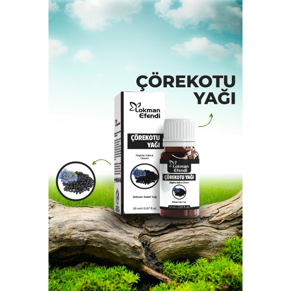 LOKMAN EFENDİ ÇÖREKOTU YAĞI 20 CC