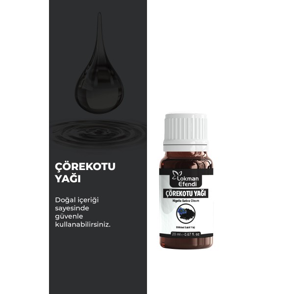 LOKMAN EFENDİ ÇÖREKOTU YAĞI 20 CC