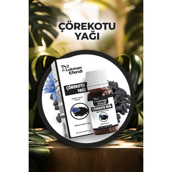 LOKMAN EFENDİ ÇÖREKOTU YAĞI 20 CC