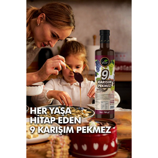 9 Karışım Pekmez Özü 700 gr