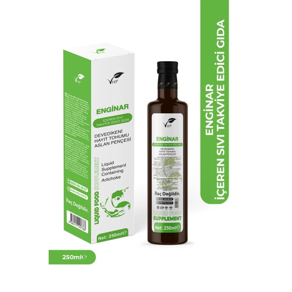 Enginar Içeren Sıvı Gıda Takviyesi 250 ml