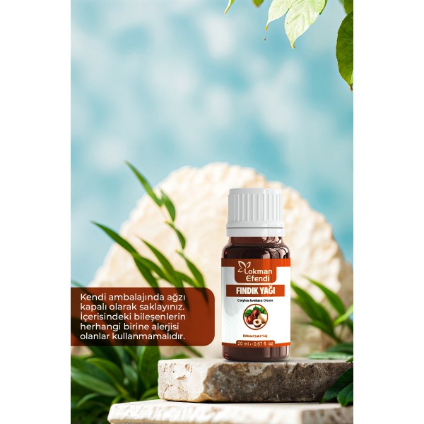LOKMAN EFENDİ FINDIK YAĞI 20 CC