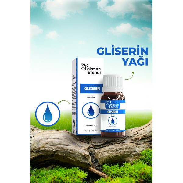 LOKMAN EFENDİ GLİSERİN YAĞI 20 CC LOKMAN EFENDİ GLİSERİN YAĞI 20 CC