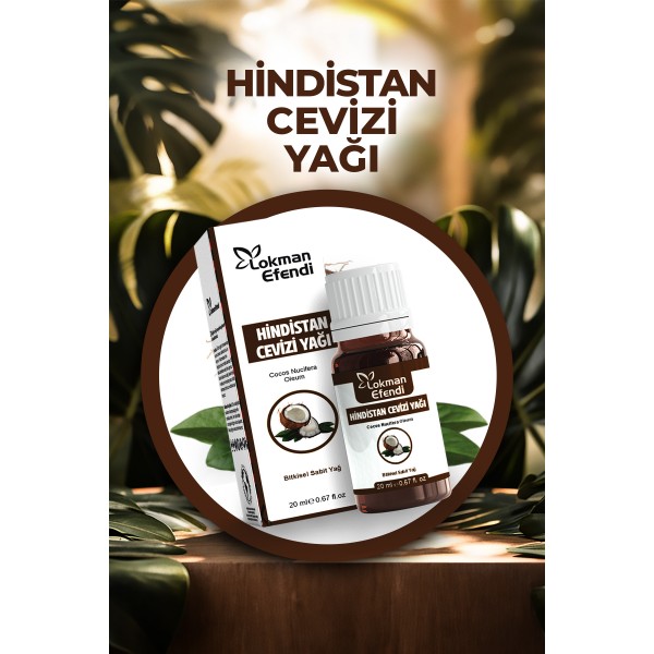 LOKMAN EFENDİ HİNDİSTAN CEVİZİ YAĞI 20 CC