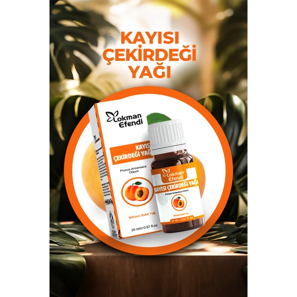 LOKMAN EFENDİ KAYISI ÇEKİRDEĞİ YAĞI 20 CC LOKMAN EFENDİ KAYISI ÇEKİRDEĞİ YAĞI 20 CC