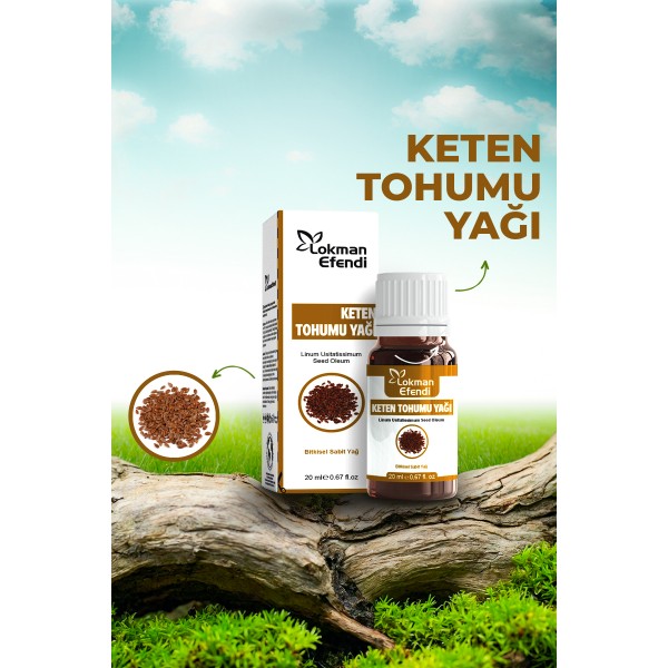 LOKMAN EFENDİ KETEN TOHUMU YAĞI 20 CC 
