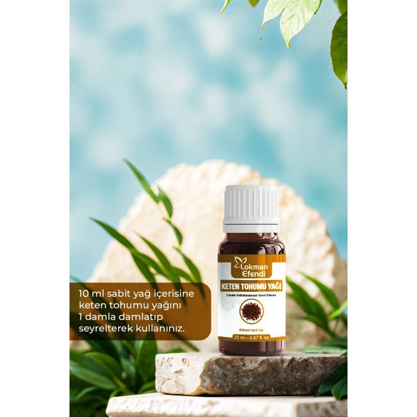 LOKMAN EFENDİ KETEN TOHUMU YAĞI 20 CC LOKMAN EFENDİ KETEN TOHUMU YAĞI 20 CC