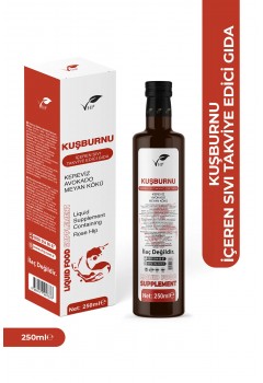 Kuşburnu Içeren Sıvı Takviye Edici Gıda 250 ml