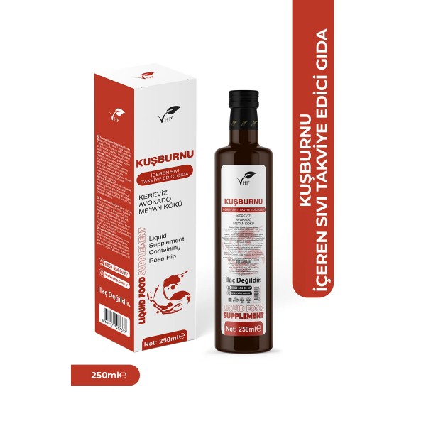 Kuşburnu Içeren Sıvı Takviye Edici Gıda 250 ml