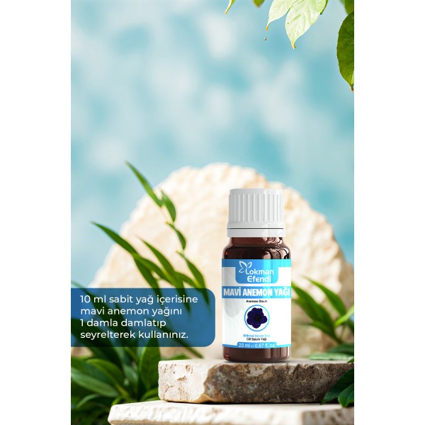 LOKMAN EFENDİ MAVİ ANEMON YAĞI 20 CC