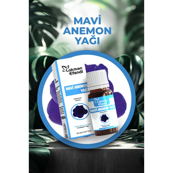 LOKMAN EFENDİ MAVİ ANEMON YAĞI 20 CC