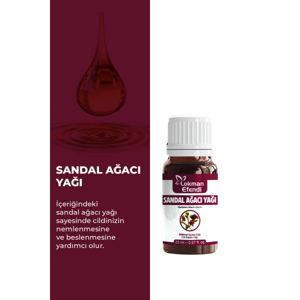 LOKMAN EFENDİ SANDAL AĞACI YAĞI 20 CC