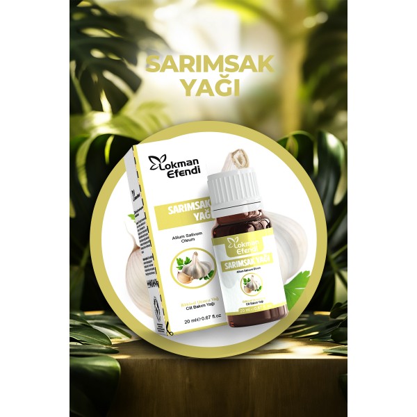 LOKMAN EFENDİ SARIMSAK YAĞI 20 CC