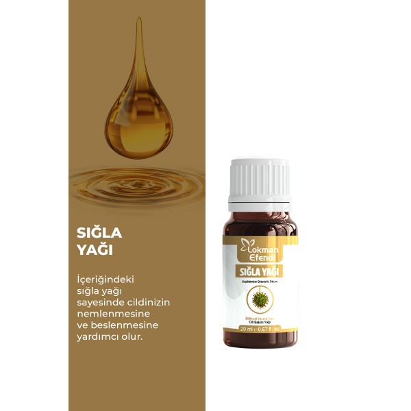 LOKMAN EFENDİ SIĞLA YAĞI 20 CC 