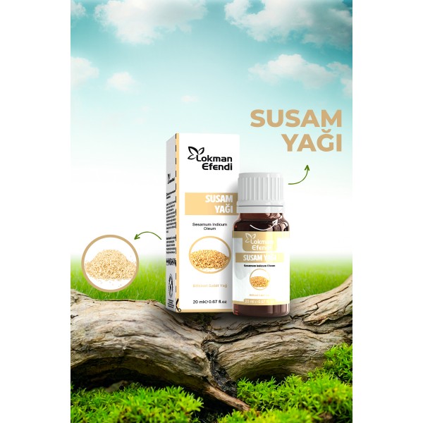 LOKMAN EFENDİ SUSAM YAĞI 20 CC