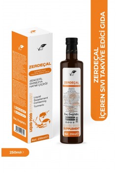 Zerdeçal Içeren Sıvı Takviye Edici Gıda 250ml