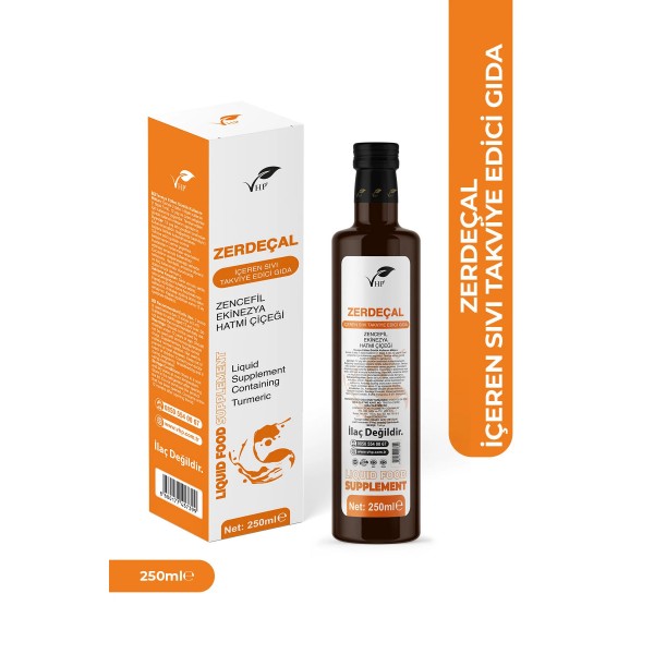 Zerdeçal Içeren Sıvı Takviye Edici Gıda 250ml
