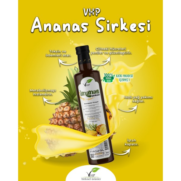 VHP ANANAS SİRKESİ 500 ML