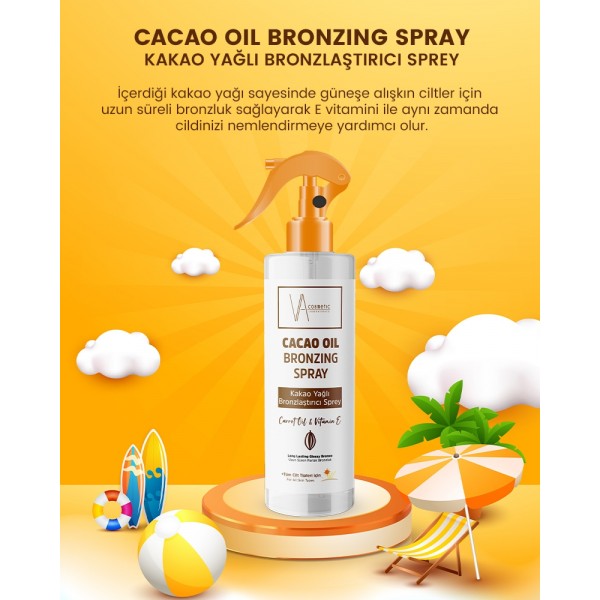 VA COSMETIC KAKAO YAĞLI BRONZLAŞTIRICI SPREY 200ML