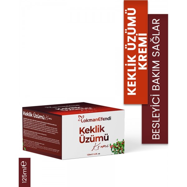 LOKMAN EFENDİ KEKLİK ÜZÜMÜ KREMİ 125 ML