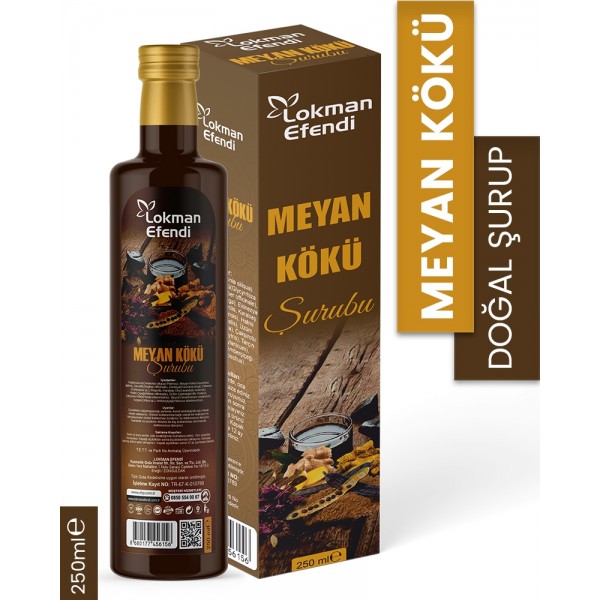 LOKMAN EFENDİ MEYAN KÖKÜ ŞURUBU 250 ML