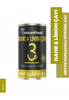 LOKMAN EFENDİ NANE LİMON ÇAYI 180 GR