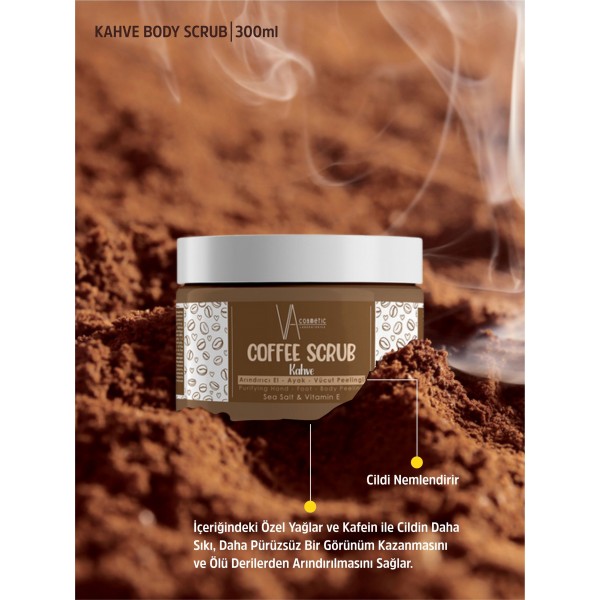 VA COSMETIC SCRUB KAHVE 300 ML