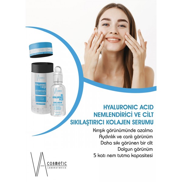 VA COSMETIC HİYALÜRONİK ASİT SERUM 30 ML