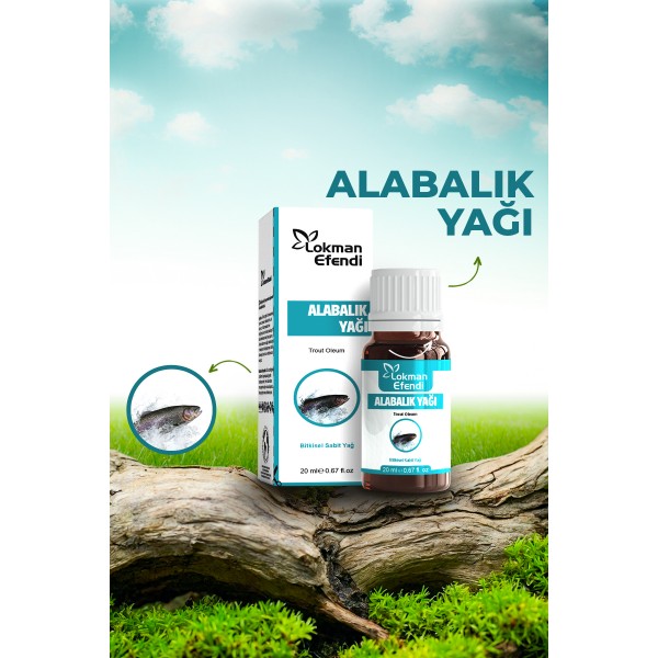 LOKMAN EFENDİ ALABALIK YAĞI 20 CC