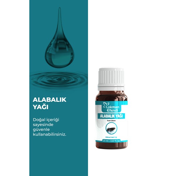 LOKMAN EFENDİ ALABALIK YAĞI 20 CC LOKMAN EFENDİ ALABALIK YAĞI 20 CC