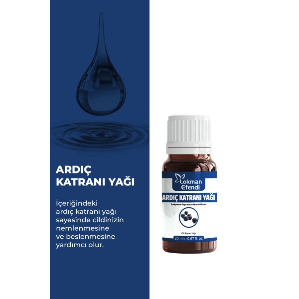 LOKMAN EFENDİ ARDIÇ KATRANI YAĞI 20 CC LOKMAN EFENDİ ARDIÇ KATRANI YAĞI 20 CC