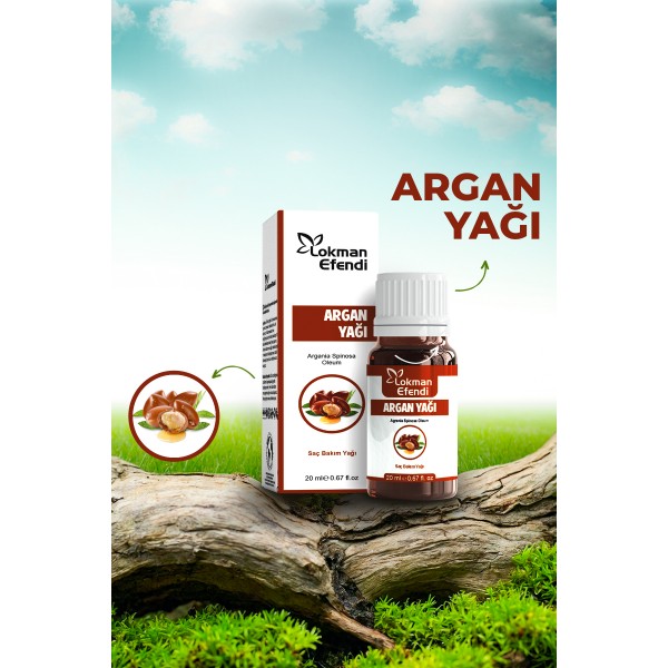 LOKMAN EFENDİ ARGAN YAĞI 20 CC LOKMAN EFENDİ ARGAN YAĞI 20 CC