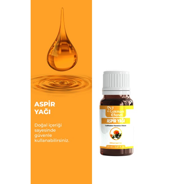 LOKMAN EFENDİ ASPİR YAĞI 20 CC
