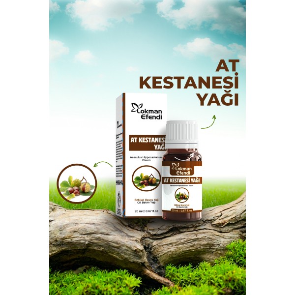 LOKMAN EFENDİ AT KESTANESİ YAĞI 20 CC LOKMAN EFENDİ AT KESTANESİ YAĞI 20 CC