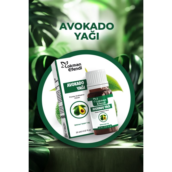 LOKMAN EFENDİ AVOKADO YAĞI 20 CC LOKMAN EFENDİ AVOKADO YAĞI 20 CC