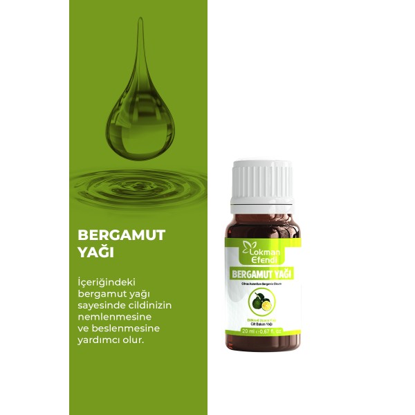 LOKMAN EFENDİ BERGAMUT YAĞI 20 CC LOKMAN EFENDİ BERGAMUT YAĞI 20 CC