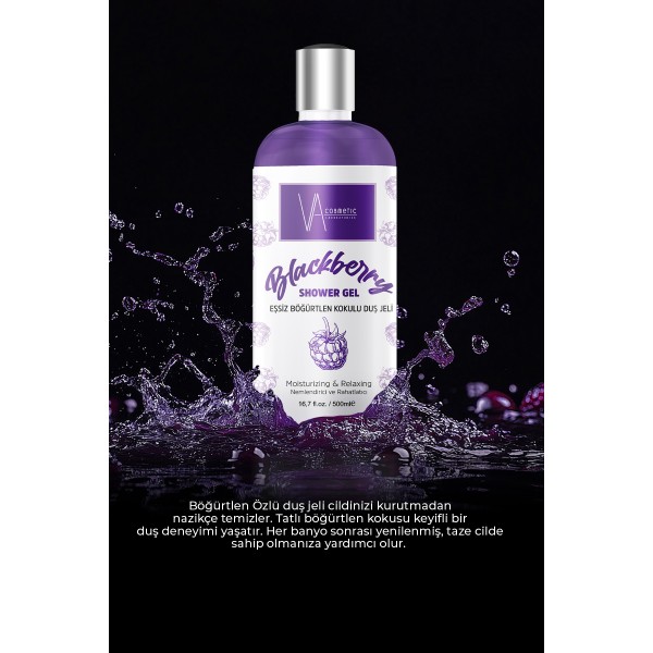 Böğürtlenli Duş Jeli 500 ml Böğürtlenli Duş Jeli 500 ml