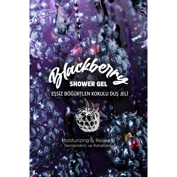 Böğürtlenli Duş Jeli 500 ml Böğürtlenli Duş Jeli 500 ml