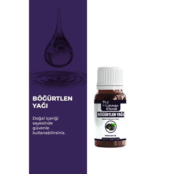 LOKMAN EFENDİ BÖĞÜRTLEN YAĞI 20 CC