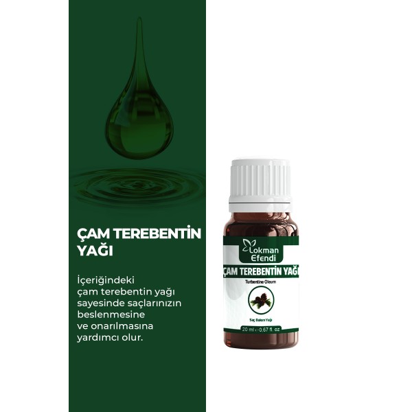 LOKMAN EFENDİ ÇAM TEREBENTİN YAĞI 20 CC