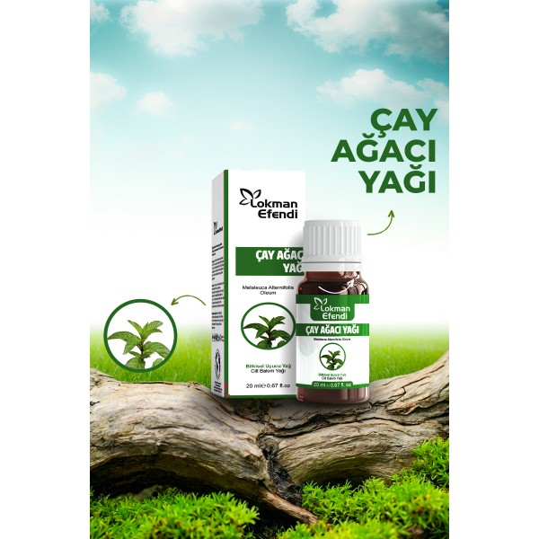 LOKMAN EFENDİ ÇAY AĞACI YAĞI 20 CC LOKMAN EFENDİ ÇAY AĞACI YAĞI 20 CC