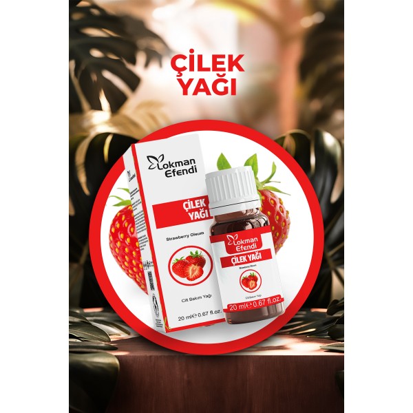 LOKMAN EFENDİ ÇİLEK YAĞI 20 CC