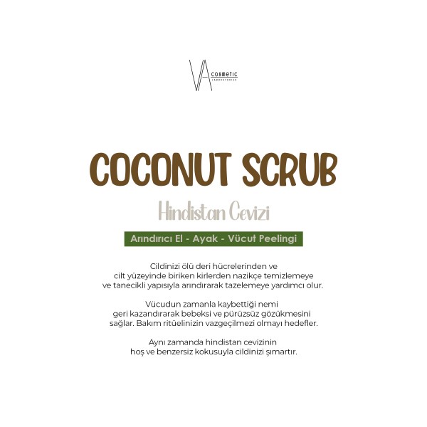 SCRUB HİNDİSTAN CEVİZİ 300 ML SCRUB HİNDİSTAN CEVİZİ 300 ML