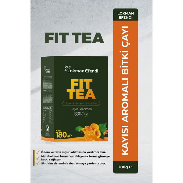 LOKMAN EFENDİ KAYISILI FORM ÇAYI FİT TEA