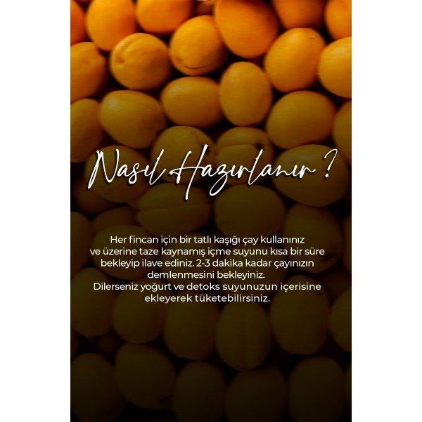 LOKMAN EFENDİ KAYISILI FORM ÇAYI FİT TEA