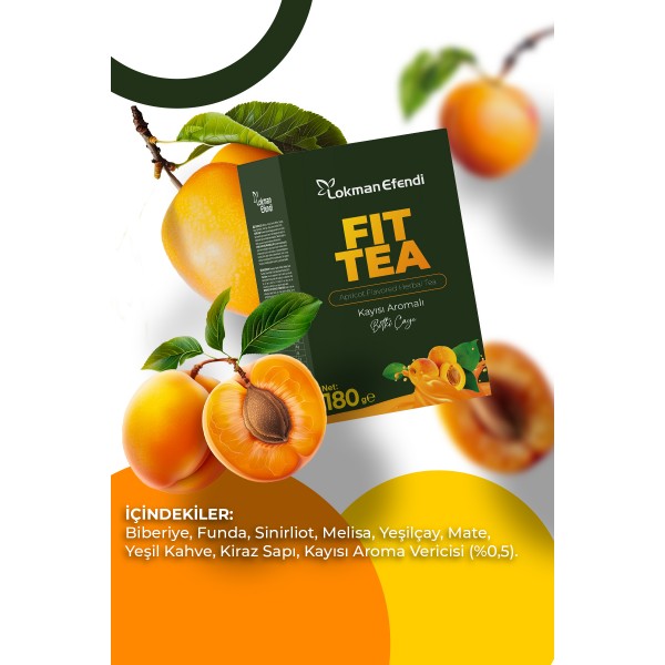 LOKMAN EFENDİ KAYISILI FORM ÇAYI FİT TEA
